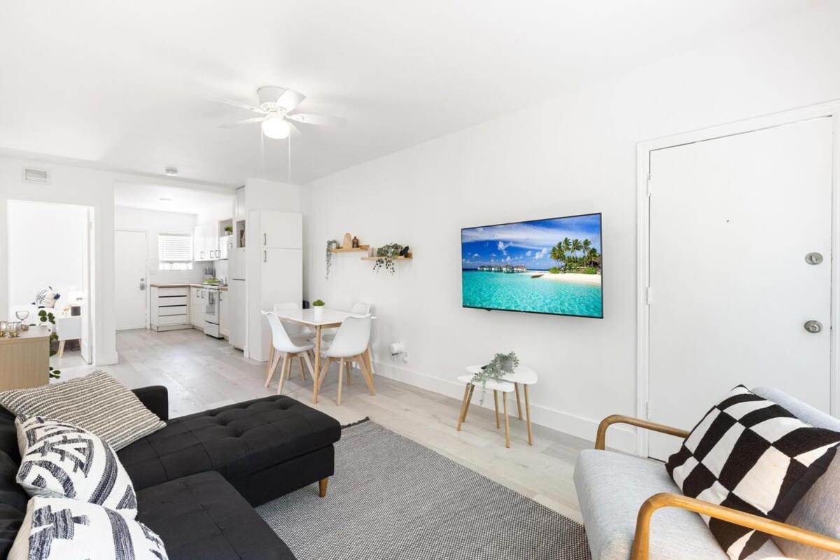 Charming 2 Bedroom Apartment In Victoria Park Форт-Лодердейл Экстерьер фото