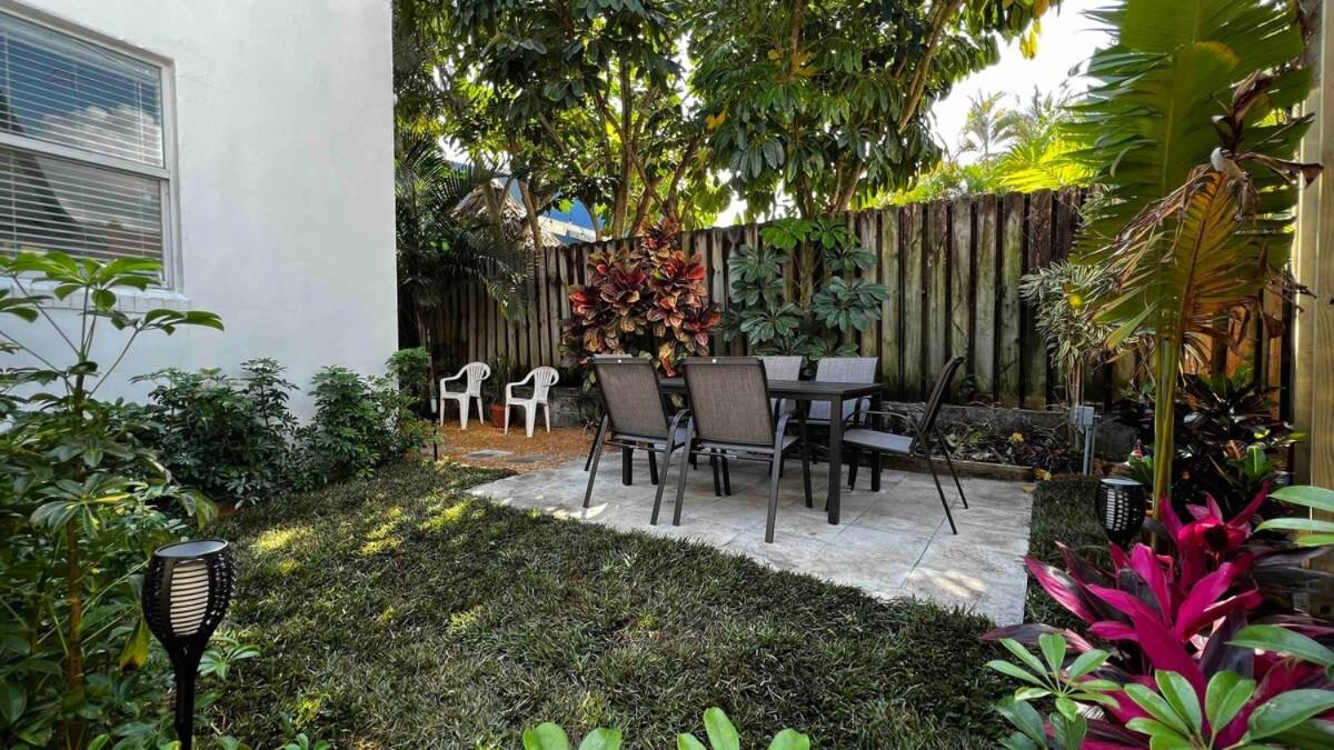 Charming 2 Bedroom Apartment In Victoria Park Форт-Лодердейл Экстерьер фото
